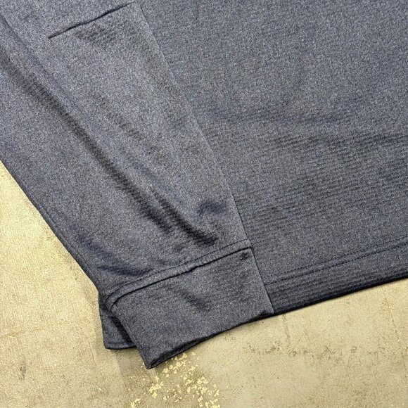 Callaway Weather Series Long Sleeve 1/4 Zip Golf Pullover Stretch Blue Medium - Picture 4 of 9